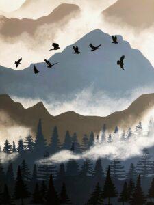 Mountain Mural
